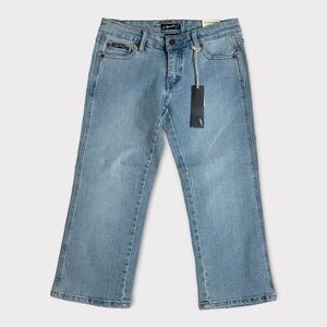 NWT Clash USA Jeans Cropped Capri Size 3 Standard Size 27